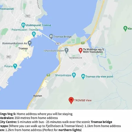 Luxury Facilities For Families L Near Attractions L Free Garage Tromso